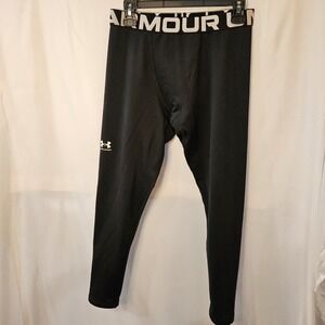 Under Armour ColdGear Spandex Legging Compression Pants Black READ DESCRIP ON SZ